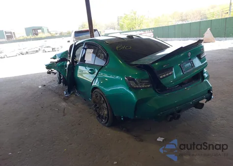 2024 BMW M3 Competition xDrive из США, поврежденный, VIN WBS43AY04RFS01910